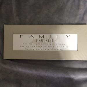 Tan Family Fern Print Framed Wall Decor